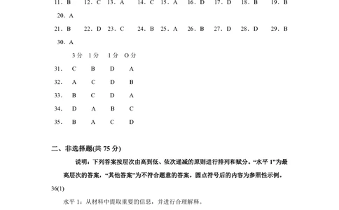 2012年高考历史试卷（上海）（答案）_历史历年高考真题_新&middot;PDF版2008-2025&middot;高考历史真题_历史（按试卷类型分类）2008-2025_自主命题卷&middot;历史（2008-2025）