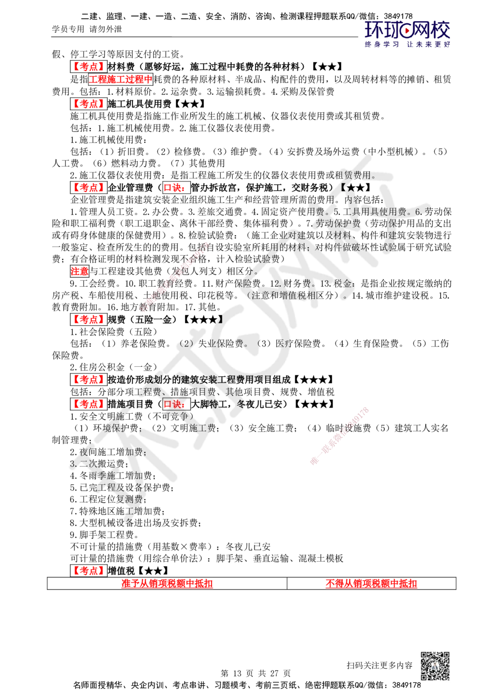 01-经济-突击小灶班-01_2026年一级建造师_2026年一建经济_2025年一建经济SVIP_04-冲刺串讲✿考点强化✿小灶集训_68-经济《突击小灶班》张勇HQ