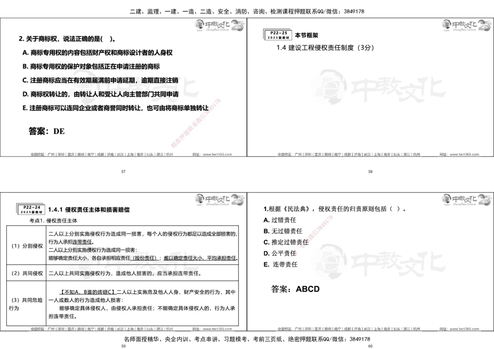 01.一建法规集训_2026年一建法规_2025年一建法规SVIP_04-冲刺串讲✿考点强化✿小灶集训_57-法规《名师集训班》文玉ZJ_课程讲义