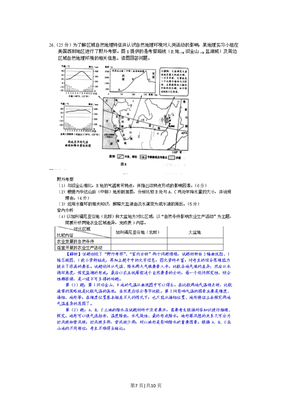 2011年高考地理试卷（山东）（解析卷）_地理历年高考真题_新&middot;PDF版2008-2025&middot;高考地理真题_地理（按省份分类）2008-2025_2008-2025&middot;（山东）地理高考真题