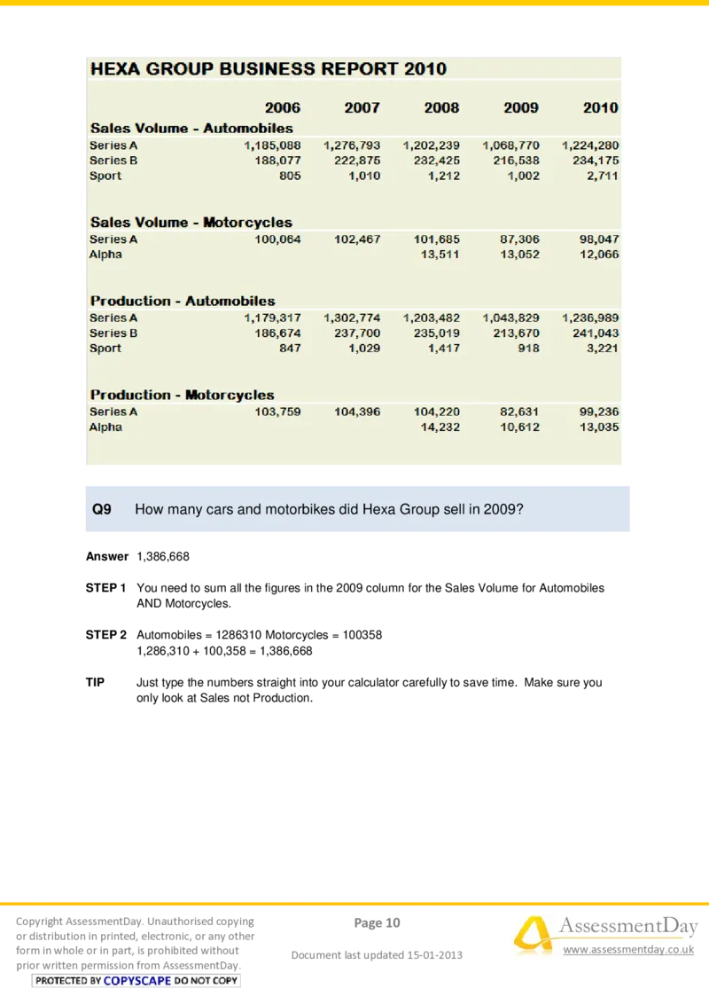 NumericalCriticalReasoningTest1-Solutions_2025春招题库汇总_十大行测题库_2023年十大热门题库更新中_05、TalentQ汇总_TalentQ测试题（适合大多数外资银行以及其他企业）_NumericalReasoning