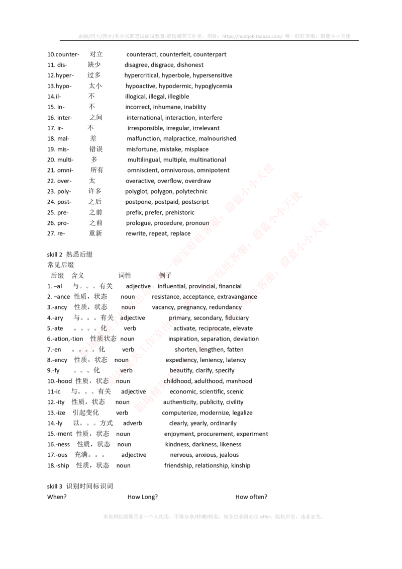 5-1---托业考试题型结构&解题技巧_三桶油_中石化笔试_5-中国石油化工集团（中石化）2022招聘笔试托业英语复习资料