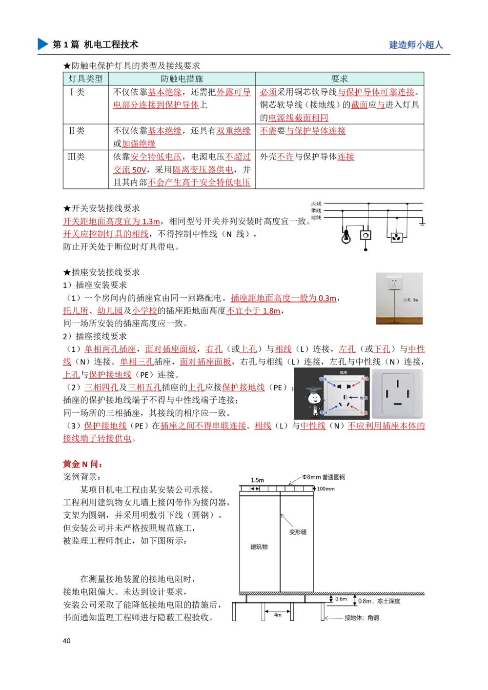 05.建筑电气_2026年一级建造师_2026年一建机电_2025年一建机电SVIP_04-冲刺串讲✿考点强化✿小灶集训_18-机电《3D案例攻克》小超人SMR_讲义