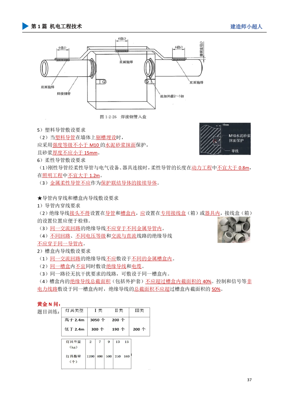 05.建筑电气_2026年一级建造师_2026年一建机电_2025年一建机电SVIP_04-冲刺串讲✿考点强化✿小灶集训_18-机电《3D案例攻克》小超人SMR_讲义