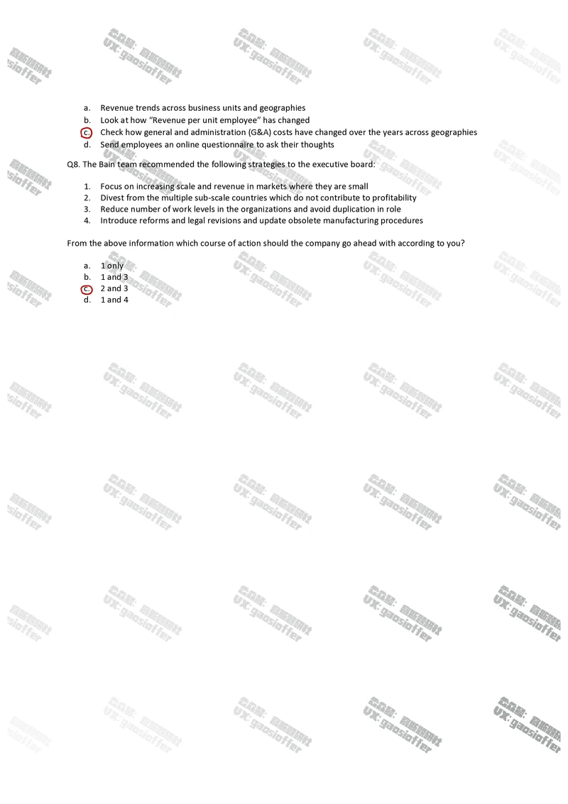 Bain贝恩CN&HKOT第2套(含答案)_2025春招题库汇总_咨询题库_2023咨询公司合集（7家）_2023贝恩Bain咨询_贝恩CN&HK（hirevue）