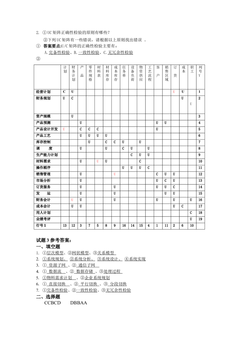 3信息系统试题库_三桶油_中国石油_中石油笔试_笔试。！_7-专业测试部分（仅需看自己专业即可）_3.5计算机知识_2信息系统架构