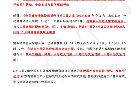 2023年06月第1周时政热点（国内+国际）_三桶油_中海油_中海油_2023年时政持续更新_2023年时政资料这里更新_06月