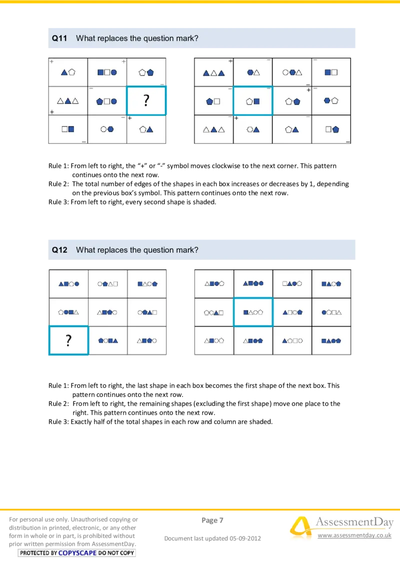 LogicalReasoningTest6-Solutions_2025春招题库汇总_八大题库-1_04八大汇总_信永中和_专业题综合知识-参考_英文题_LogicalReasoningTests