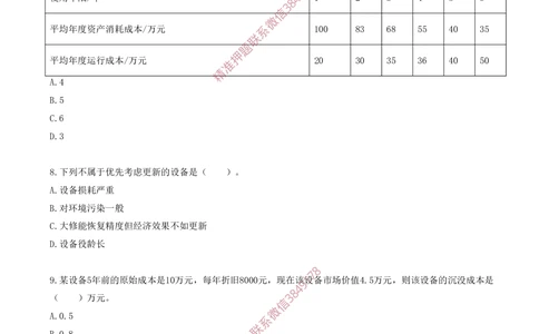 08.08-第四章-设备更新分析（一）_2026年一级建造师_2026年一建经济_2025年一建经济SVIP_03-习题精析✿实战特训✿模考通关_40-经济《金点题课程》蔺飞飞SMR
