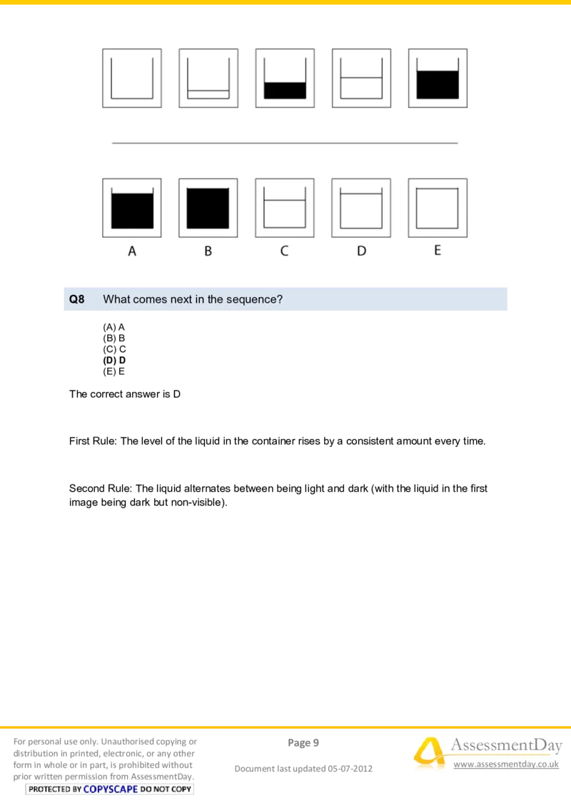 InductiveReasoningTest11-Solutions_2025春招题库汇总_十大行测题库_2023年十大热门题库更新中_05、TalentQ汇总_TalentQ测试题（适合大多数外资银行以及其他企业）_InductiveReasoningTests