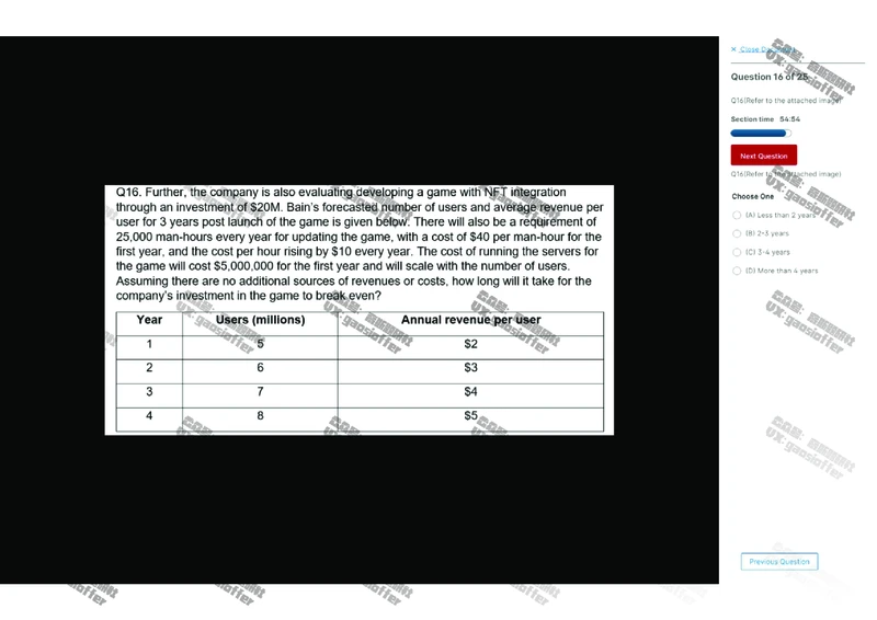 Bain贝恩CN&HKOT第5套_2025春招题库汇总_咨询题库_2023咨询公司合集（7家）_2023贝恩Bain咨询_贝恩CN&HK（hirevue）