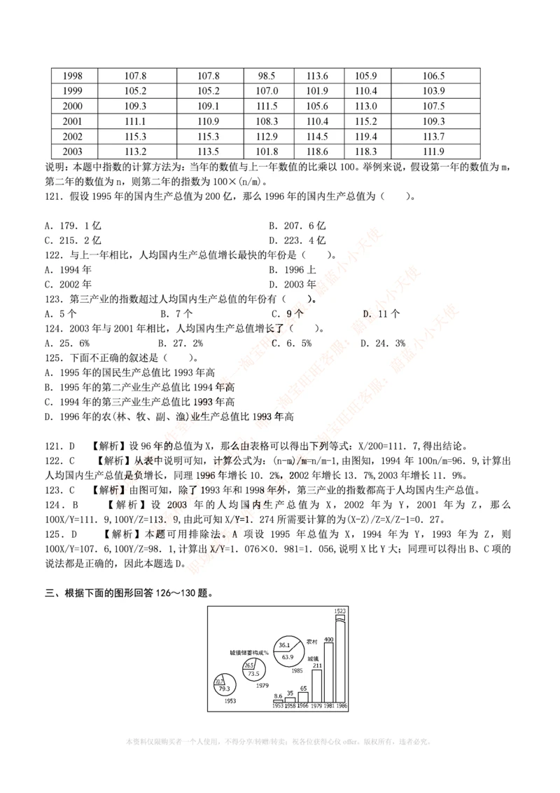 4.通用能力(行测)--资料分析题库+解析☆☆☆_三桶油_中国石油_中石油笔试(1)_4、中石油招聘笔试练习题库（EPI能力测试部分）_招聘笔试最新练习题库