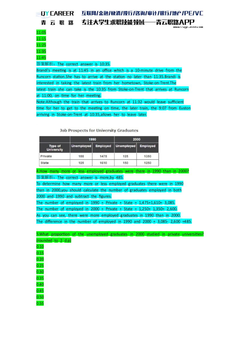 ElementsNumerical_2025春招题库汇总_十大行测题库_2023年十大热门题库更新中_05、TalentQ汇总_TalentQ笔试题库英文_03、英文-解析版_numerical文字版