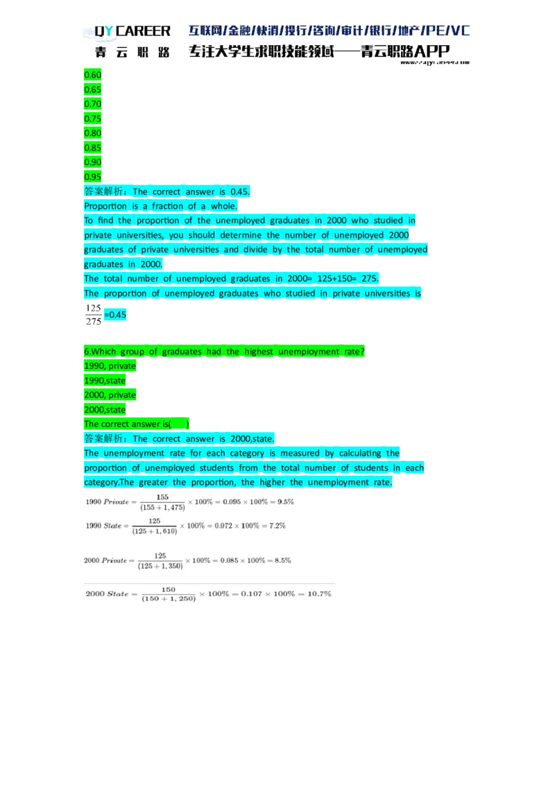 ElementsNumerical_2025春招题库汇总_十大行测题库_2023年十大热门题库更新中_05、TalentQ汇总_TalentQ笔试题库英文_03、英文-解析版_numerical文字版