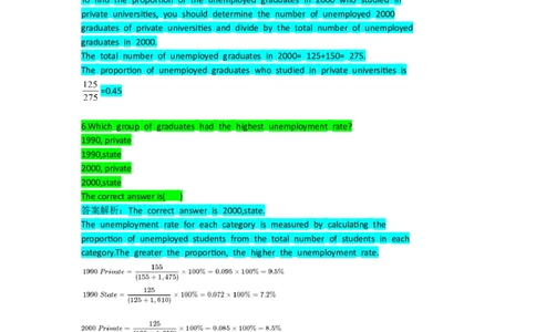 ElementsNumerical_2025春招题库汇总_十大行测题库_2023年十大热门题库更新中_05、TalentQ汇总_TalentQ笔试题库英文_03、英文-解析版_numerical文字版