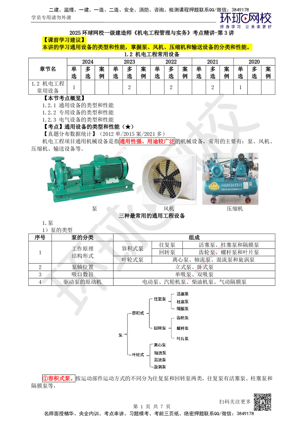 03.第3讲-12通用设备的类型和性能_2026年一级建造师_2026年一建机电_2025年一建机电SVIP_02-基础精讲✿高端面授✿深度强化_26-机电《考点精讲班》苏婷HQ