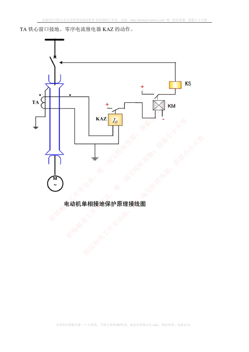 5-电气类专业知识点--电力系统继电保护_2025春招题库汇总_国企题库_中国铁塔_2-中国铁塔完整版知识点笔记（仅需看自己的专业）_2-中国铁塔完整版知识点笔记资料_电气工程类