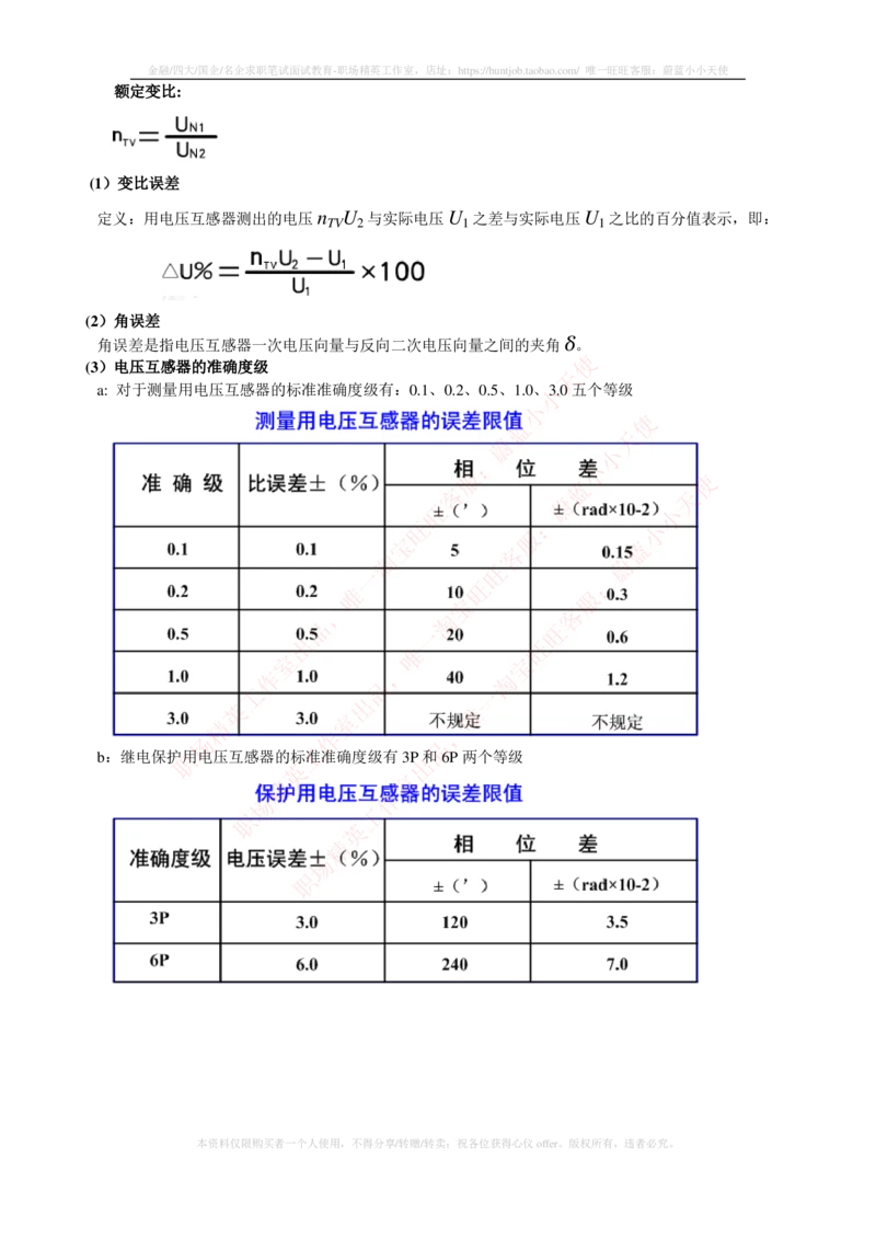 5-电气类专业知识点--电力系统继电保护_2025春招题库汇总_国企题库_中国铁塔_2-中国铁塔完整版知识点笔记（仅需看自己的专业）_2-中国铁塔完整版知识点笔记资料_电气工程类
