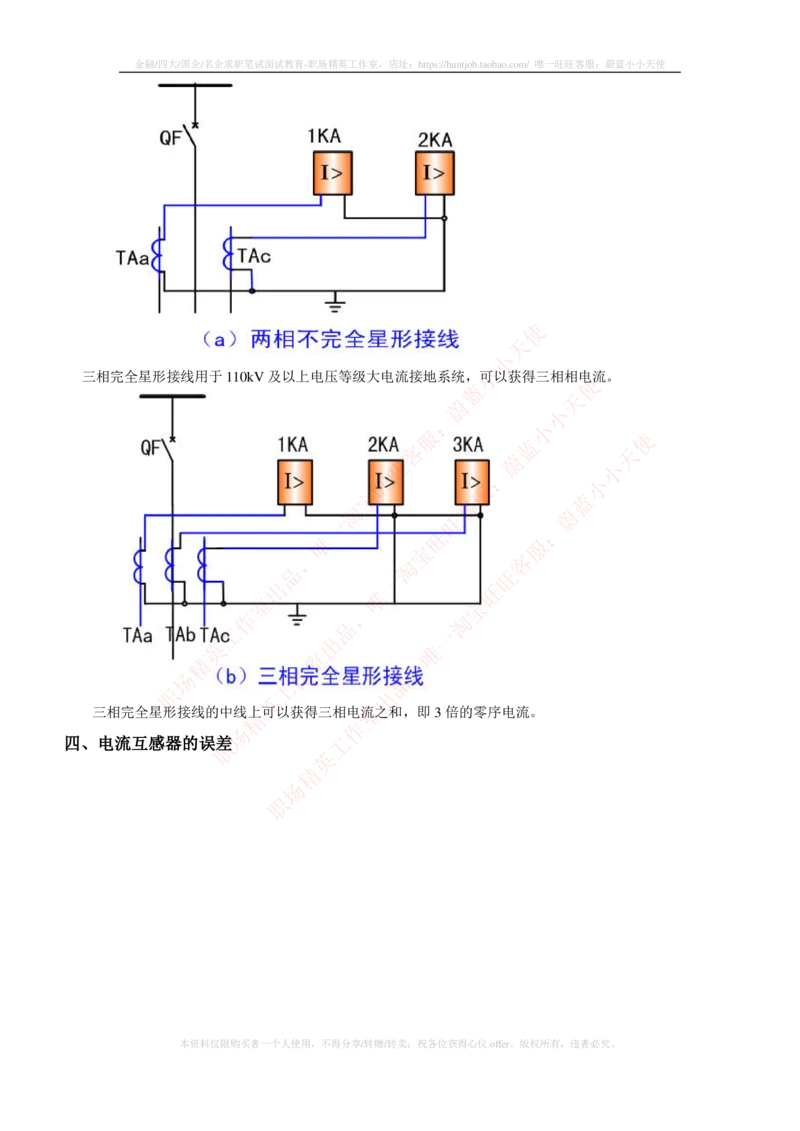 5-电气类专业知识点--电力系统继电保护_2025春招题库汇总_国企题库_中国铁塔_2-中国铁塔完整版知识点笔记（仅需看自己的专业）_2-中国铁塔完整版知识点笔记资料_电气工程类
