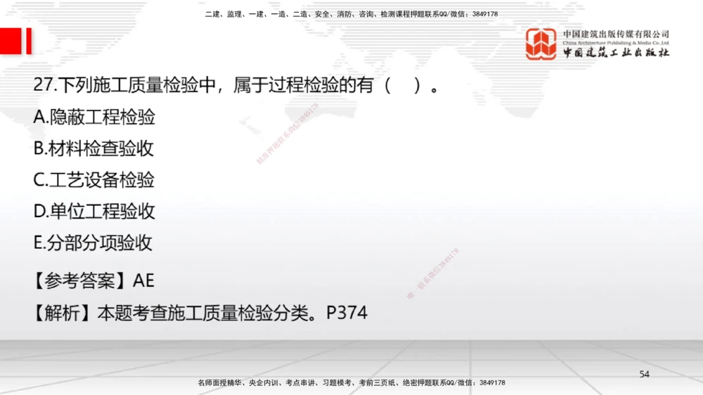09.23一建《机电》考后估分课_2026年一级建造师_2026年一建机电_2026年一建机电SVIP_2026一建机电SVIP_03-习题精析✿实战特训✿模考通关_01-2026年一建机电-建工社-考后估分公开-闫娜