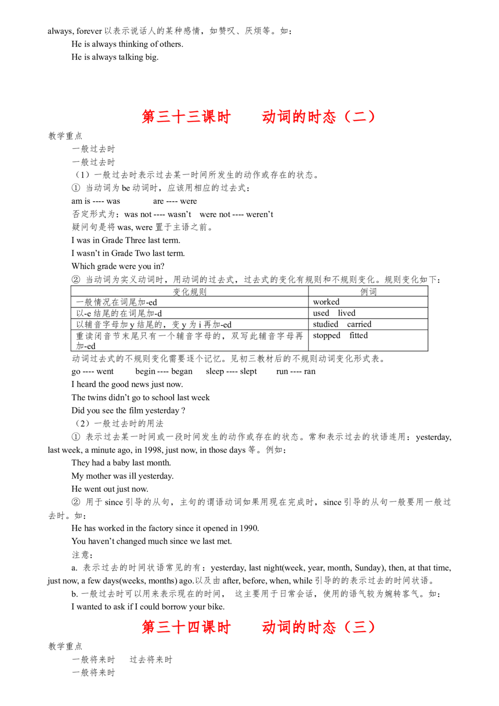 00初中英语知识点归纳汇总_河北省历年中考真题_3.河北英语（08-25）