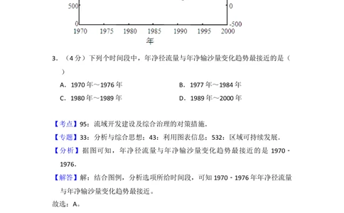 2012年高考地理试卷（大纲卷）（解析卷）_地理历年高考真题_新&middot;Word版2008-2025&middot;高考地理真题_地理（按省份分类）2008-2025_2008-2024&middot;（甘肃）地理高考真题