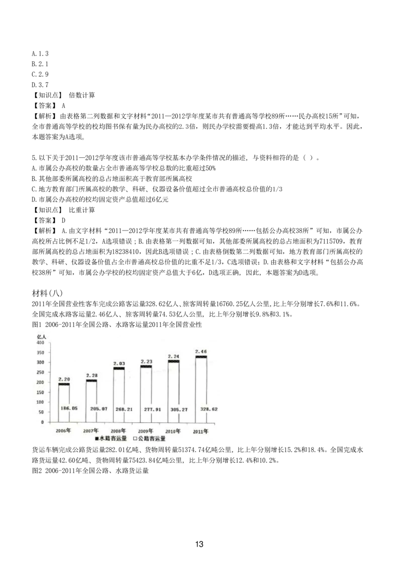 7-EPI综合能力题库----资料分析题库+解析_三桶油_中国石油_中石油备考大礼包_最新真题题库（EPI能力测试部分）