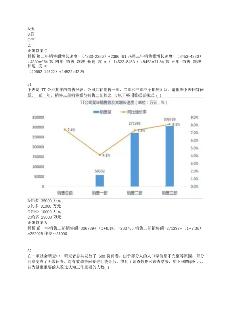 02、2024B森整理带解析（言语理解、资料分析、图形推理.）2000+题量_题库可搜答案_北森题库(更新9.10)_北森（可搜）_2024题库汇总，不管考什么，一定要刷