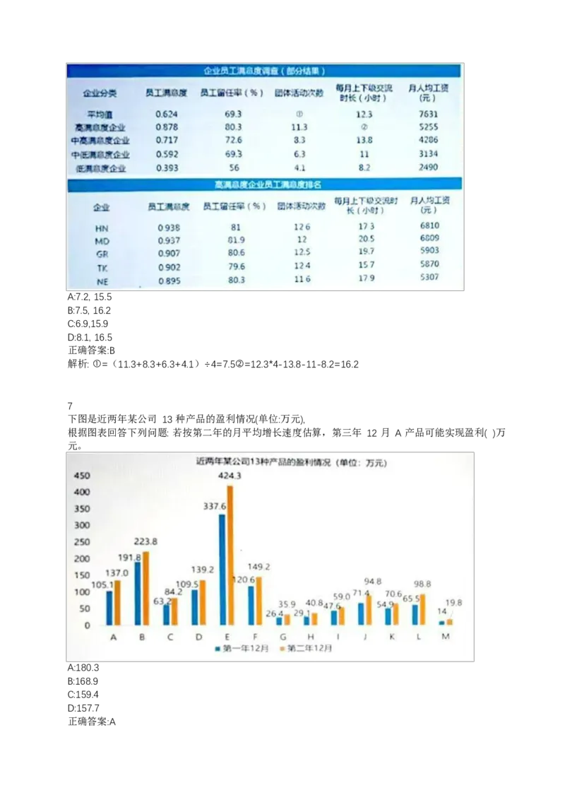 02、2024B森整理带解析（言语理解、资料分析、图形推理.）2000+题量_题库可搜答案_北森题库(更新9.10)_北森（可搜）_2024题库汇总，不管考什么，一定要刷