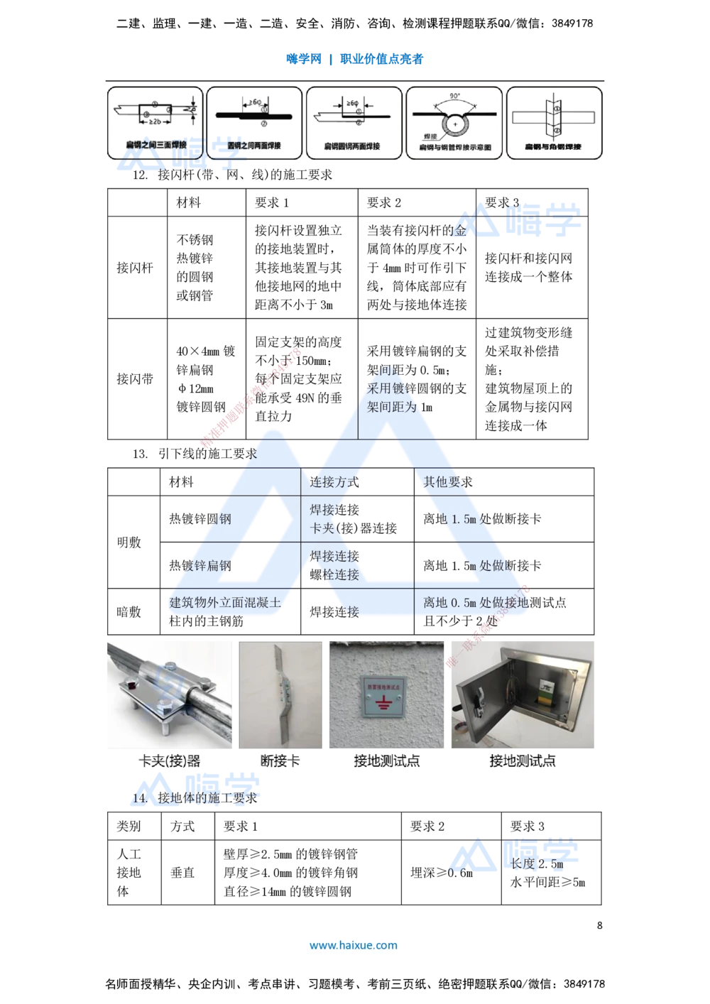 08.2025杨海军-考前拔分速成-（7）建筑电气工程施工技术_2026年一级建造师_2026年一建机电_2025年一建机电SVIP_04-冲刺串讲✿考点强化✿小灶集训_33-机电《考前拔分速成》杨海军HX