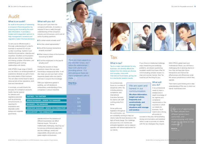 kpmg_2025春招题库汇总_银行题库-1_银行全套上岸资料_500套面试话术_05面试话术实例_07案例_实例毕马威公司面试招聘全套资料_1，公司介绍_公司概况