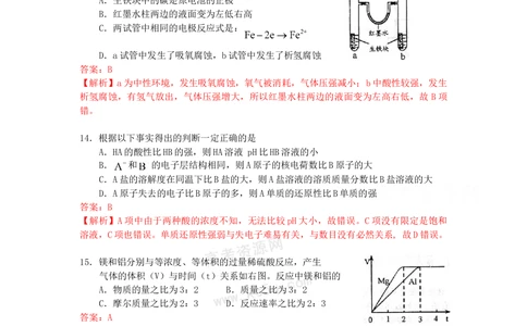 2009年高考化学试卷（上海）（解析卷）_历年高考真题合集_化学历年高考真题_新&middot;Word版2008-2025&middot;高考化学真题_化学（按试卷类型分类）2008-2025_自主命题卷&middot;化学（2008-2025）