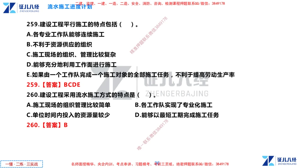 (8)--一建管理点题映射4-答案版-讲义_2026年一级建造师_2026年一建管理_2025年一建管理SVIP_03-习题精析✿实战特训✿模考通关_54-管理《点题映射班》杨建国ZBJ