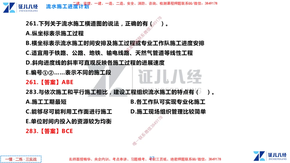 (8)--一建管理点题映射4-答案版-讲义_2026年一级建造师_2026年一建管理_2025年一建管理SVIP_03-习题精析✿实战特训✿模考通关_54-管理《点题映射班》杨建国ZBJ