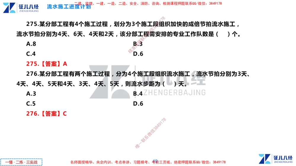 (8)--一建管理点题映射4-答案版-讲义_2026年一级建造师_2026年一建管理_2025年一建管理SVIP_03-习题精析✿实战特训✿模考通关_54-管理《点题映射班》杨建国ZBJ