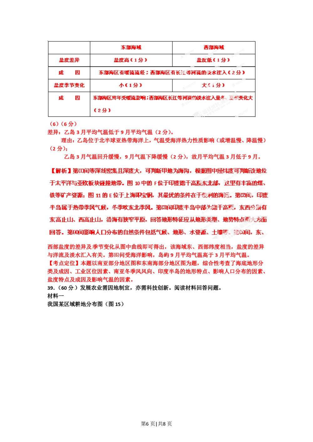 2012年高考地理试卷（四川）（解析卷）_地理历年高考真题_新&middot;PDF版2008-2025&middot;高考地理真题_地理（按试卷类型分类）2008-2025_自主命题卷&middot;地理（2008-2025）_四川自主命题&middot;地理（2008-2015）