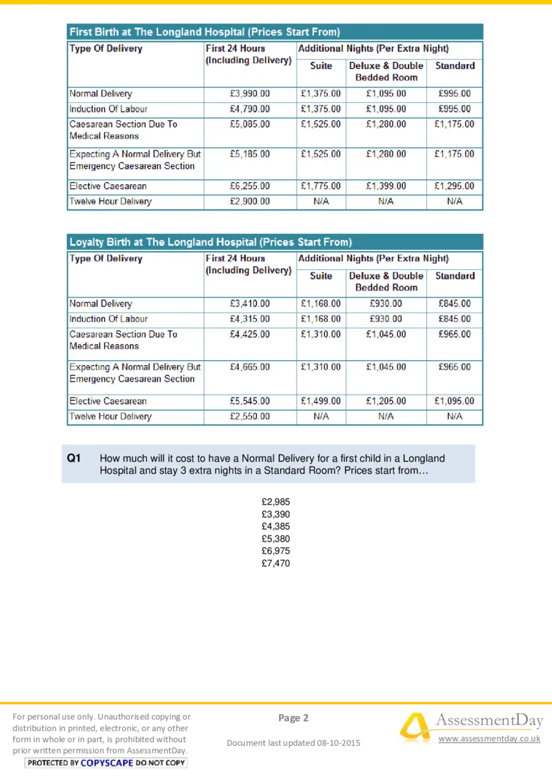 NumericalCriticalReasoningTest3-Questions_2025春招题库汇总_十大行测题库_2023年十大热门题库更新中_05、TalentQ汇总_TalentQ测试题（适合大多数外资银行以及其他企业）_NumericalReasoning