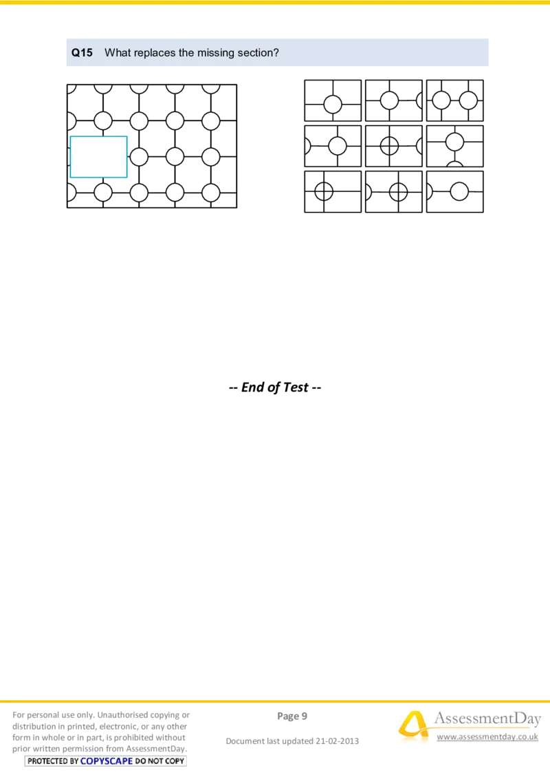 LogicalReasoningTest10-Questions_2025春招题库汇总_八大题库-1_04八大汇总_信永中和_专业题综合知识-参考_英文题_LogicalReasoningTests