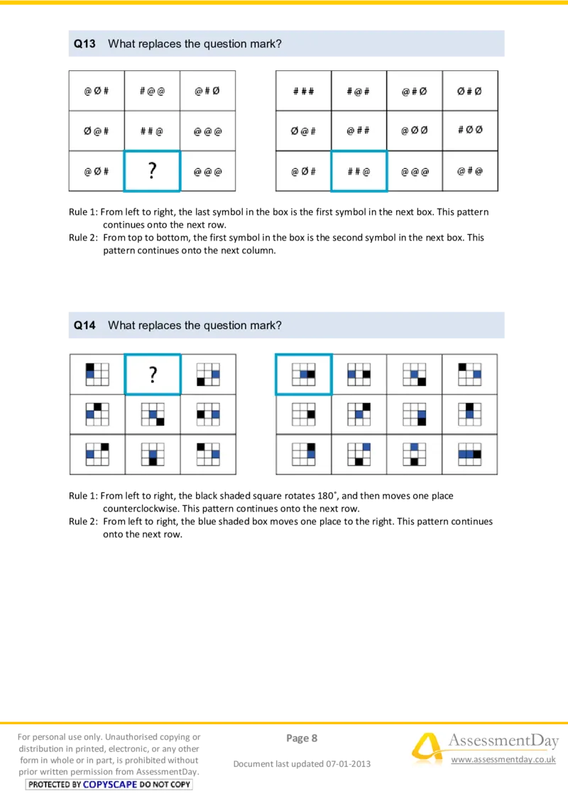 LogicalReasoningTest4-Solutions_2025春招题库汇总_八大题库-1_04八大汇总_信永中和_专业题综合知识-参考_英文题_LogicalReasoningTests