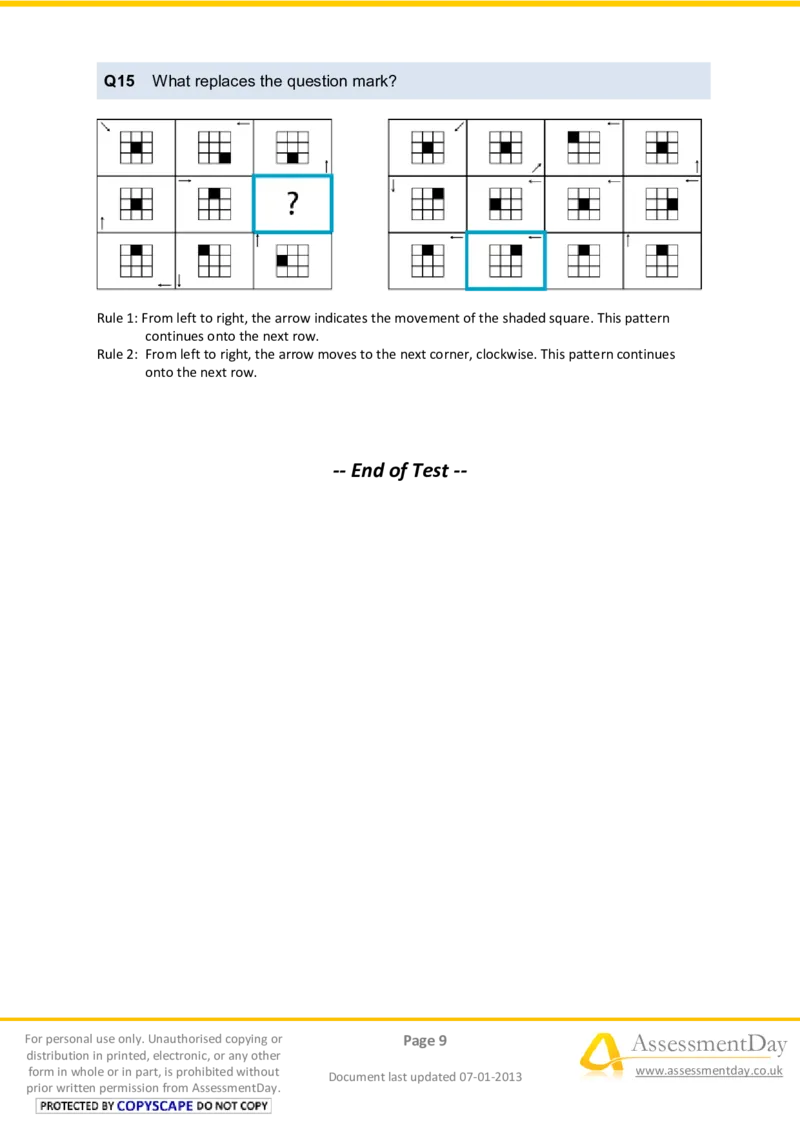 LogicalReasoningTest4-Solutions_2025春招题库汇总_八大题库-1_04八大汇总_信永中和_专业题综合知识-参考_英文题_LogicalReasoningTests