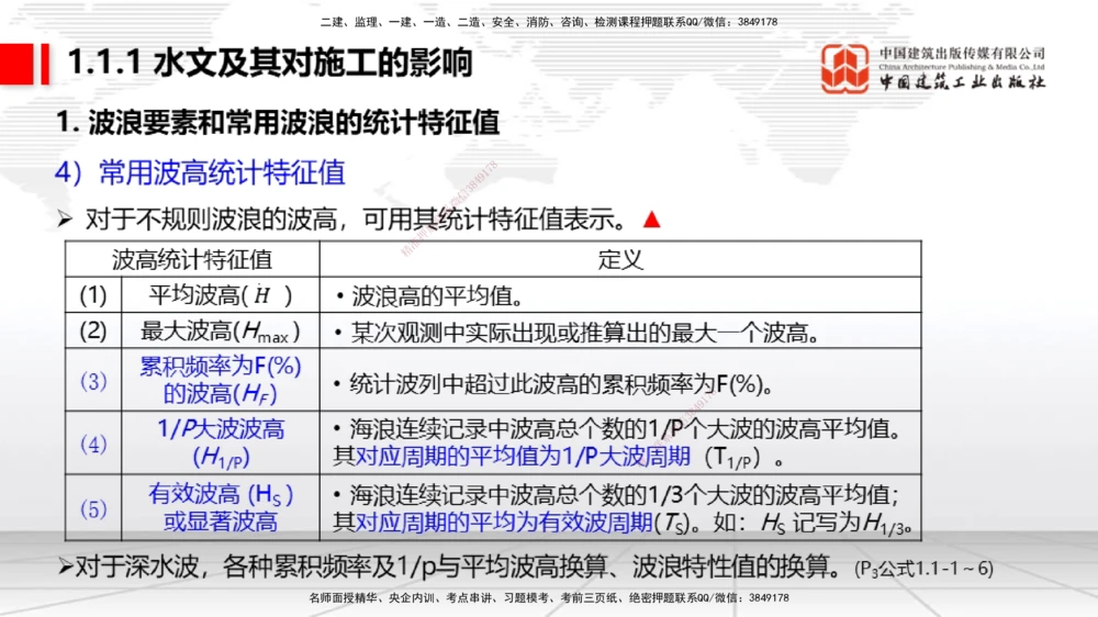 01节1.1水文及其对施工的影响（12.18）_2026年一级建造师_2026年一建港航_2026年一建港航SVIP_02-基础精讲✿高端面授✿深度强化_02-2026年一建港航-建工社-两轮基础直播-卢曹康_讲义