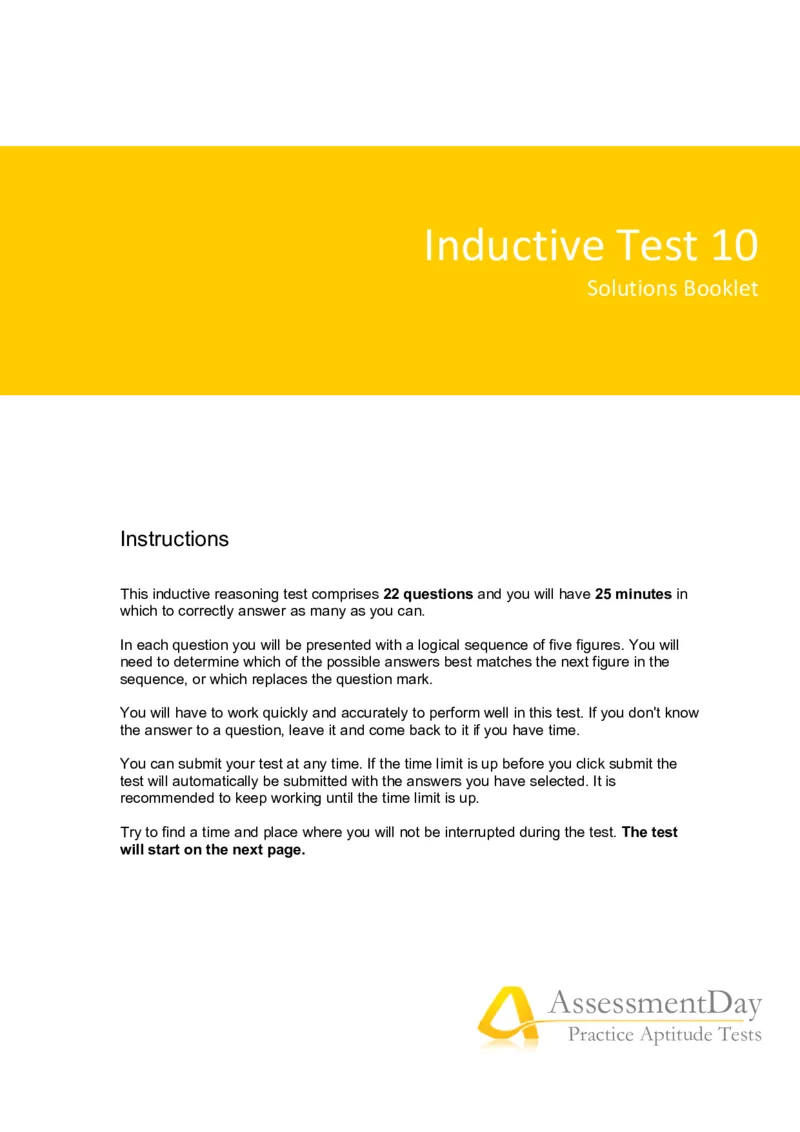 InductiveReasoningTest10-Solutions_2025春招题库汇总_十大行测题库_2023年十大热门题库更新中_05、TalentQ汇总_TalentQ笔试题库中文_TalentQ（图文版-参考）_2选看通用测试题，适用于TalentQ（N多题）