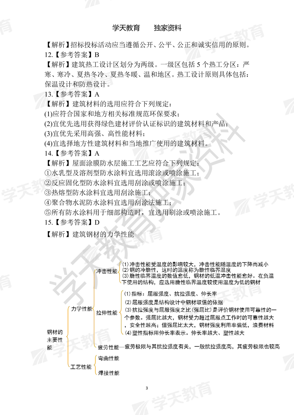 02.2025年一建《建筑》模拟卷1-模拟卷6参考答案_2026年一级建造师_2026年一建建筑_2025年一建建筑SVIP_05-考前密训✿央企特训✿机构普押_22-建筑《模拟卷6套》XT