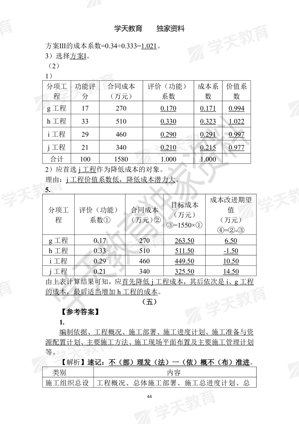 02.2025年一建《建筑》模拟卷1-模拟卷6参考答案_2026年一级建造师_2026年一建建筑_2025年一建建筑SVIP_05-考前密训✿央企特训✿机构普押_22-建筑《模拟卷6套》XT