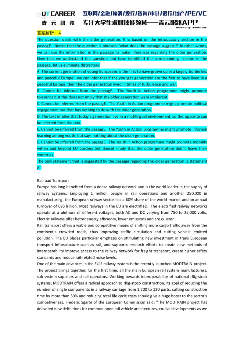 ElementsVerbal_2025春招题库汇总_十大行测题库_2023年十大热门题库更新中_05、TalentQ汇总_TalentQ笔试题库英文_03、英文-解析版_verbal文字版