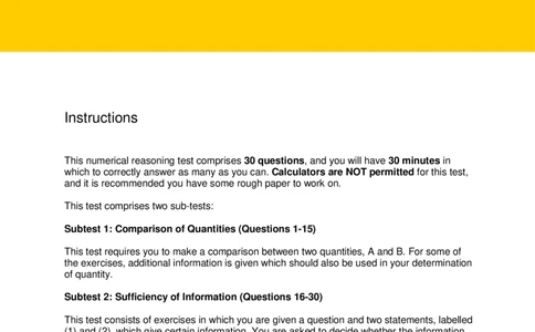 AdvancedNumericalReasoning1-Solutions_2025春招题库汇总_十大行测题库_2023年十大热门题库更新中_05、TalentQ汇总_TalentQ笔试题库中文_TalentQ（图文版-参考）_NumericalReasoning