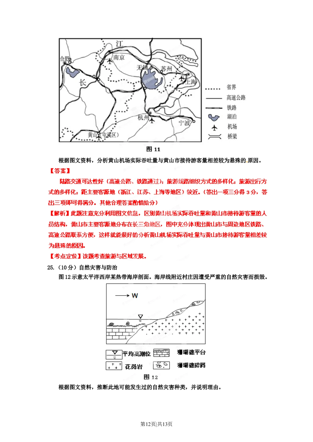 2012年高考地理试卷（海南）（解析卷）_地理历年高考真题_新&middot;Word版2008-2025&middot;高考地理真题_地理（按年份分类）2008-2025_2012&middot;地理高考真题