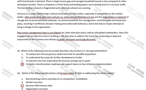 Bain贝恩CN&HKOT第1套(含答案)_2025春招题库汇总_咨询题库_2023咨询公司合集（7家）_2023贝恩Bain咨询_贝恩CN&HK（hirevue）