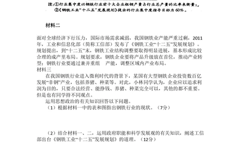 2012年高考政治试卷（浙江）（空白卷）_政治历年高考真题_新&middot;PDF版2008-2025&middot;高考政治真题_政治（按试卷类型分类）2008-2025_自主命题卷&middot;政治（2008-2025）_浙江自主命题&middot;政治（2008-2025）