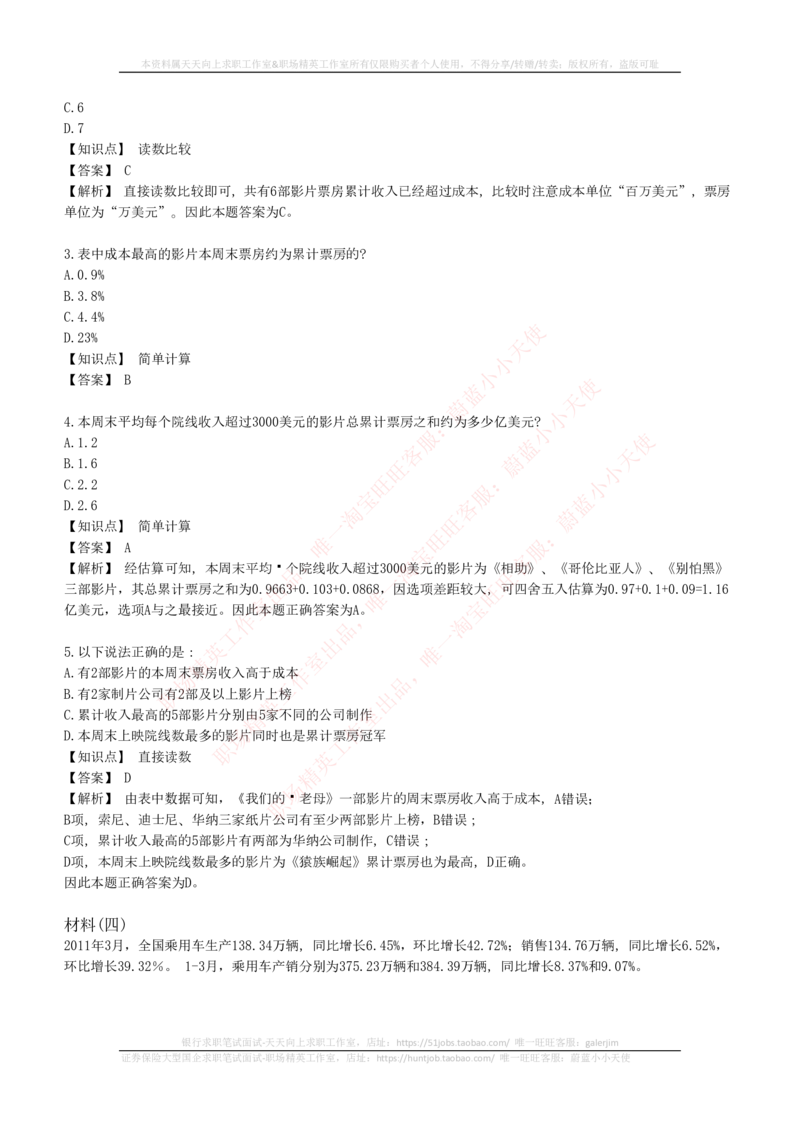 4-7-EPI综合能力题库----资料分析题库+解析_三桶油_中石化笔试_4-中国石油化工集团（中石化）2022招聘笔试最新练习题库（EPI能力测试部分）